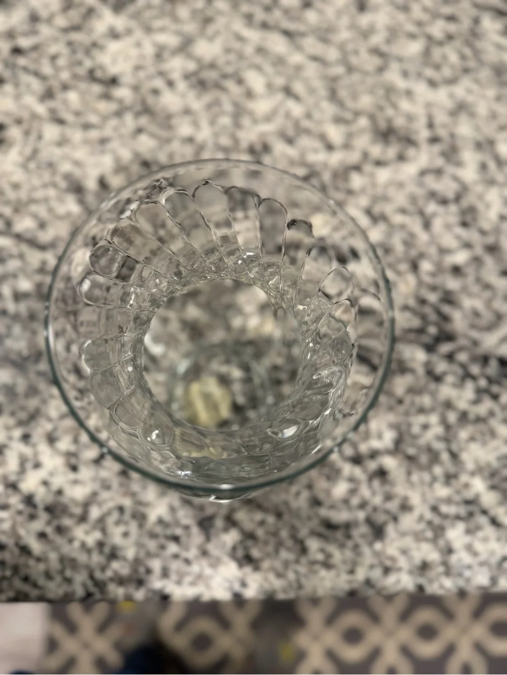 Indiana Glass Clear Illusions Vase